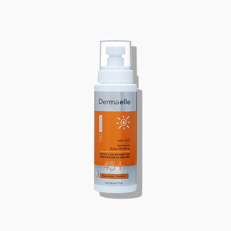 Dermaelle UV Defense SPF 45 Body Milk Spray 200ml