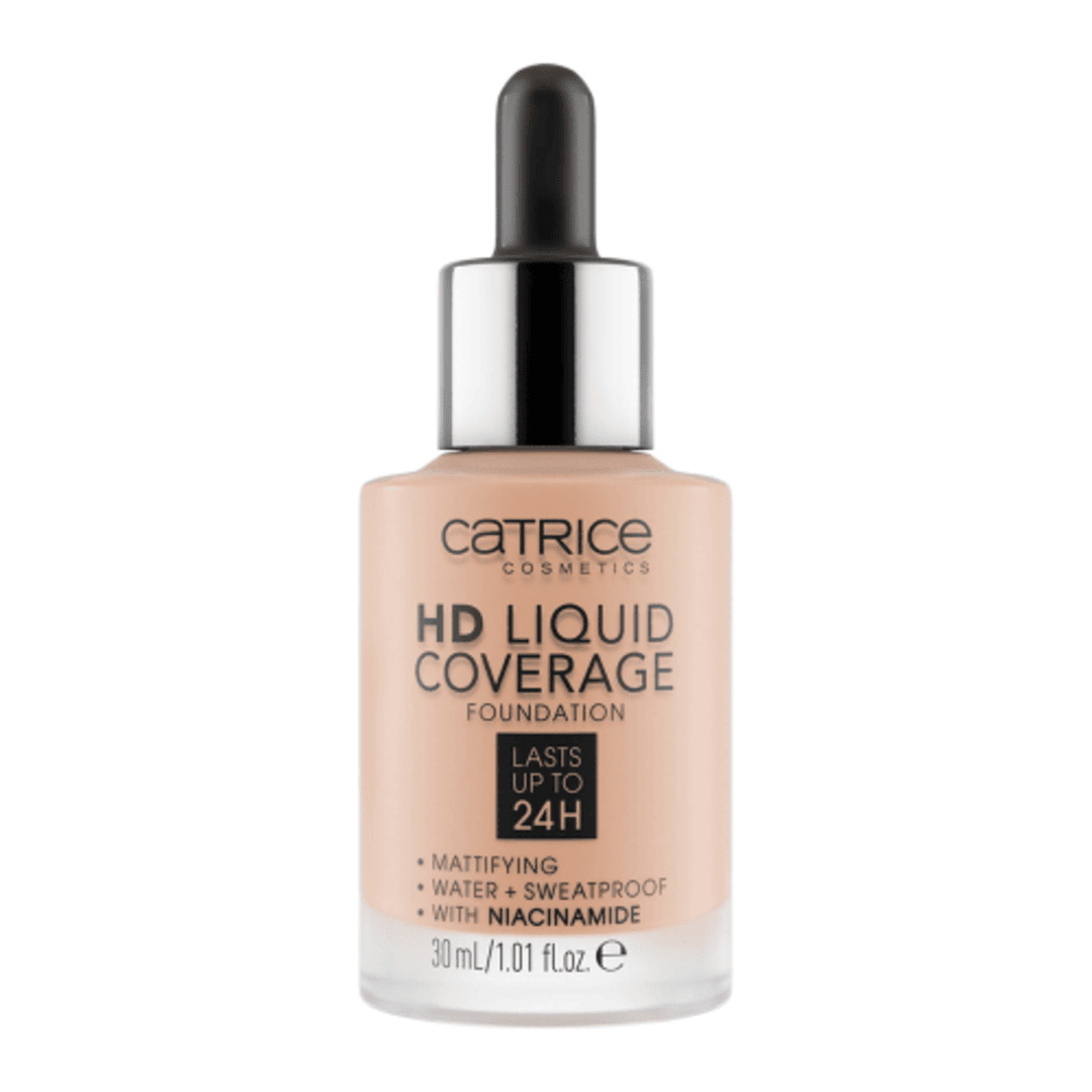 Catrice Foundation Hd Liquid Coverage : 020 Rose Beige.