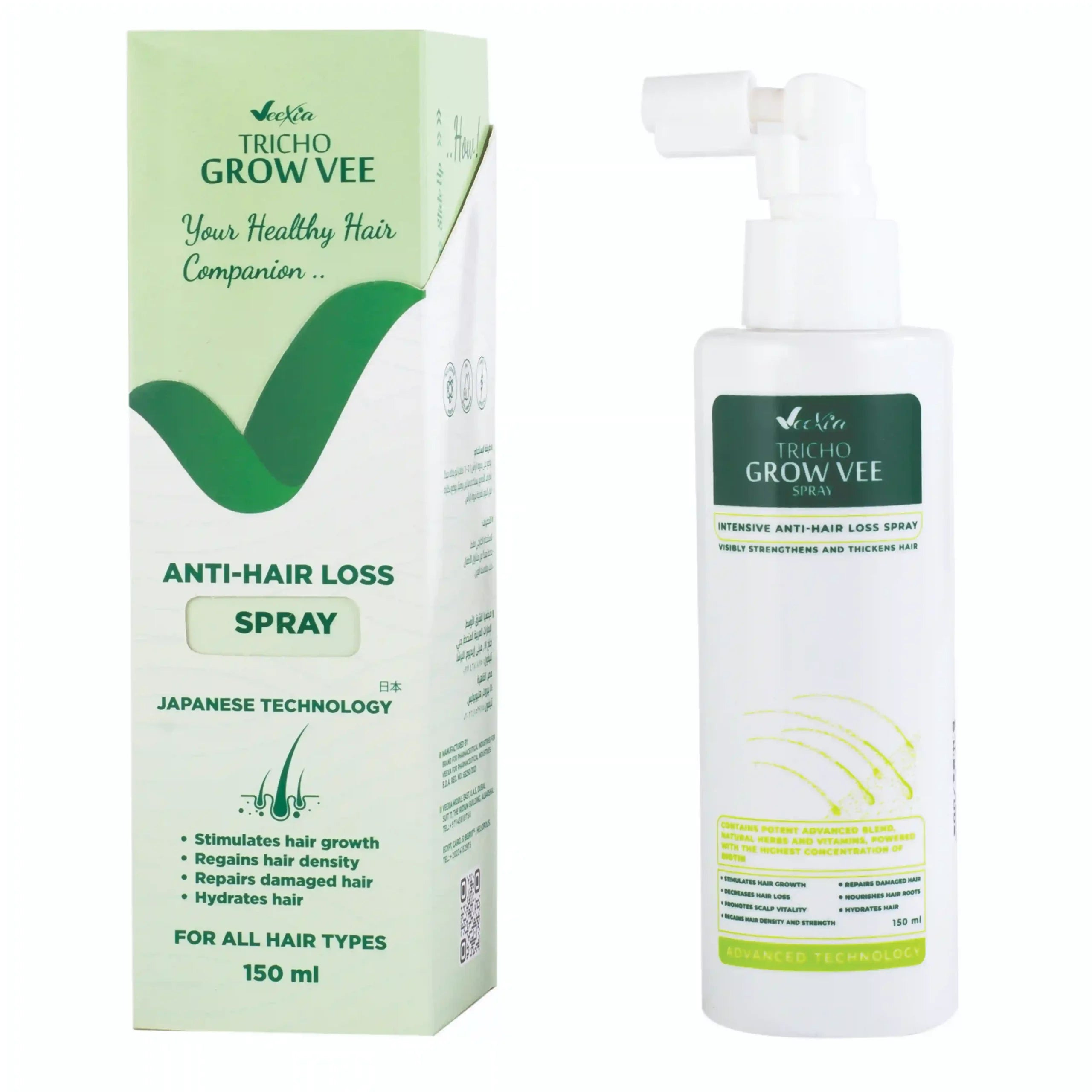 Tricho Grow Vee Spray 150Ml