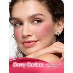 Sheglam Aqua Flushed Gel Blush Berry Sorbet.