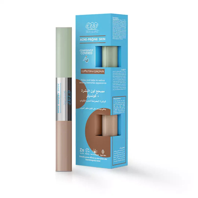 Eva Skin Clinic Acne Prone Confidently Covered Concealer 2 × 5Ml