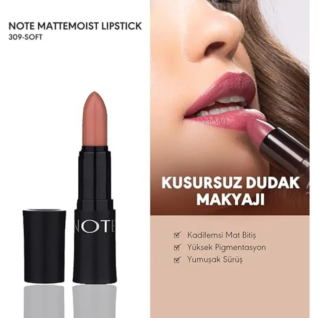 Note Mattmoist Lipstick 309 Note Soft.