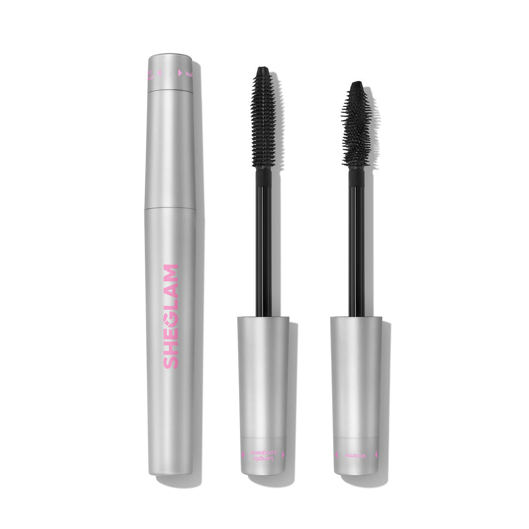 Sheglam Twist Top Volume & Length Mascara-Black.