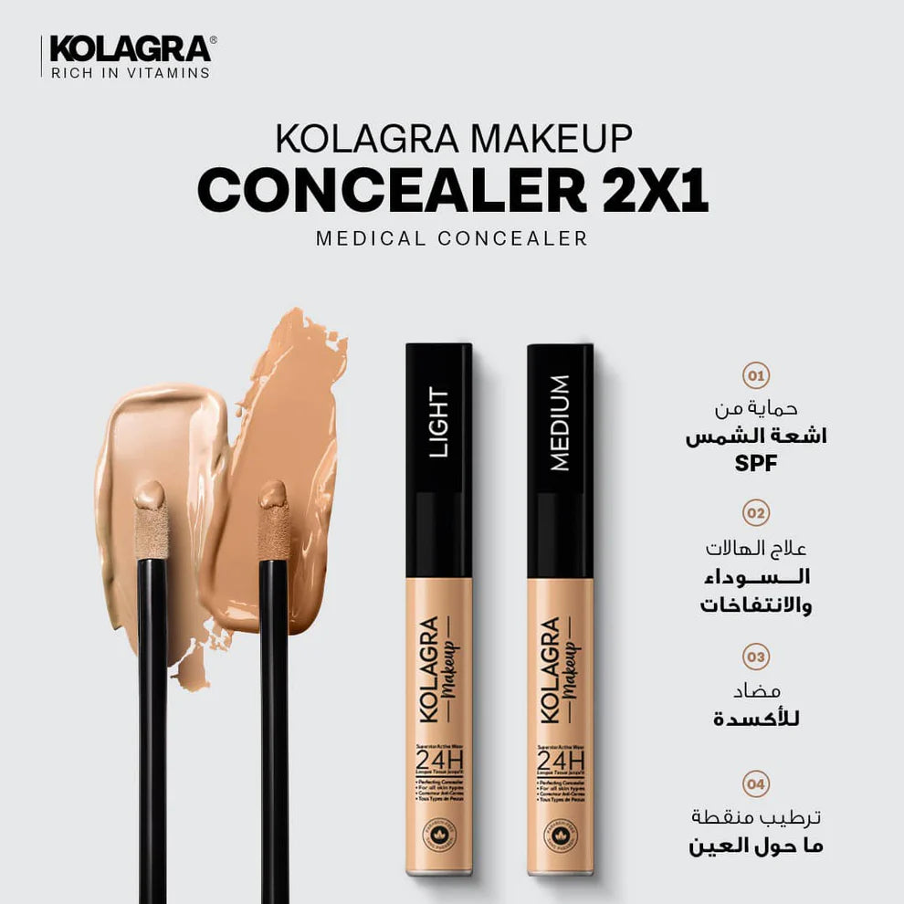 Kolagra Perfecting Concealer Medium Shade 10Ml