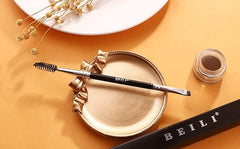 Beili Small Makeup Duo Eyebrow Brush(1Pcs)