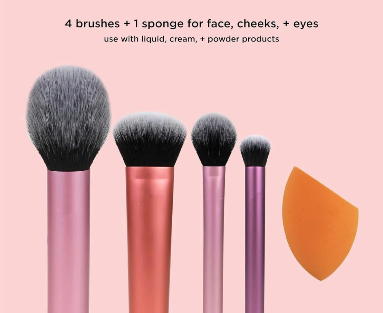 Real Techniques Everyday Essentials Brush Set.