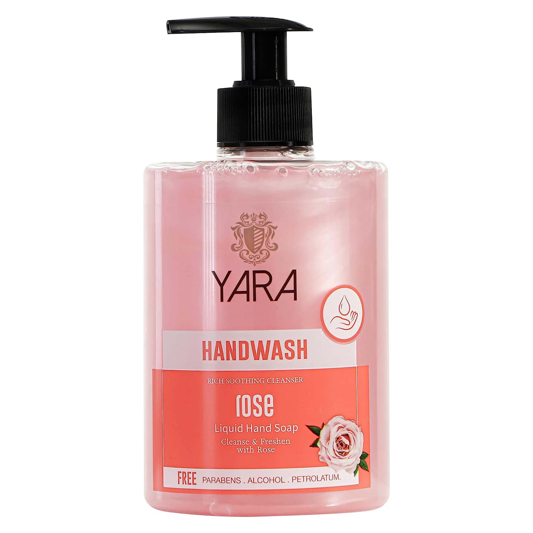 Yara Hand Wash Rose 500 Ml .