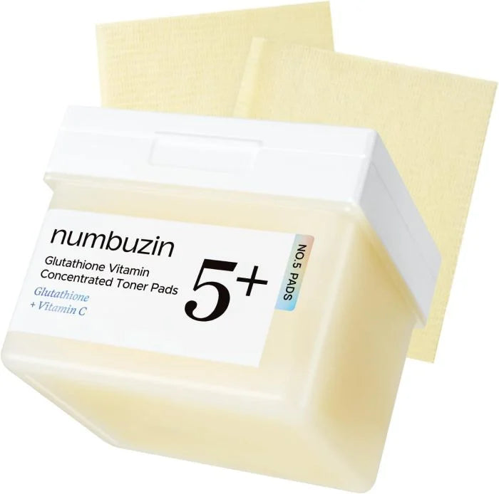 Numbuzin Glutathione Vitamin-Concentrated Toner Pads