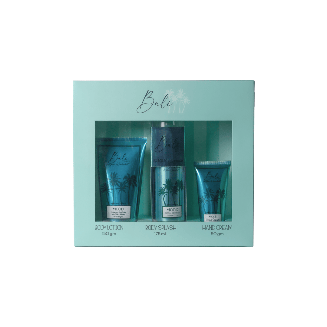 Mood Bali Woman Set (Body Lotion 150 Gm+Body Splash 220 Ml+Hand Cream 50 Gm)