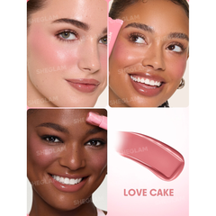 Sheglam Squeeze & Dot Matte Blush Paint 001 Love Cake.