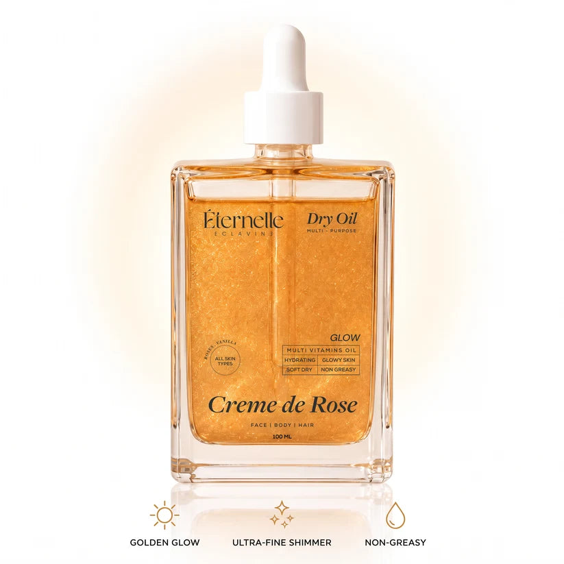 Eternelle DRY OIL - Crème de Rose Glow 100ml