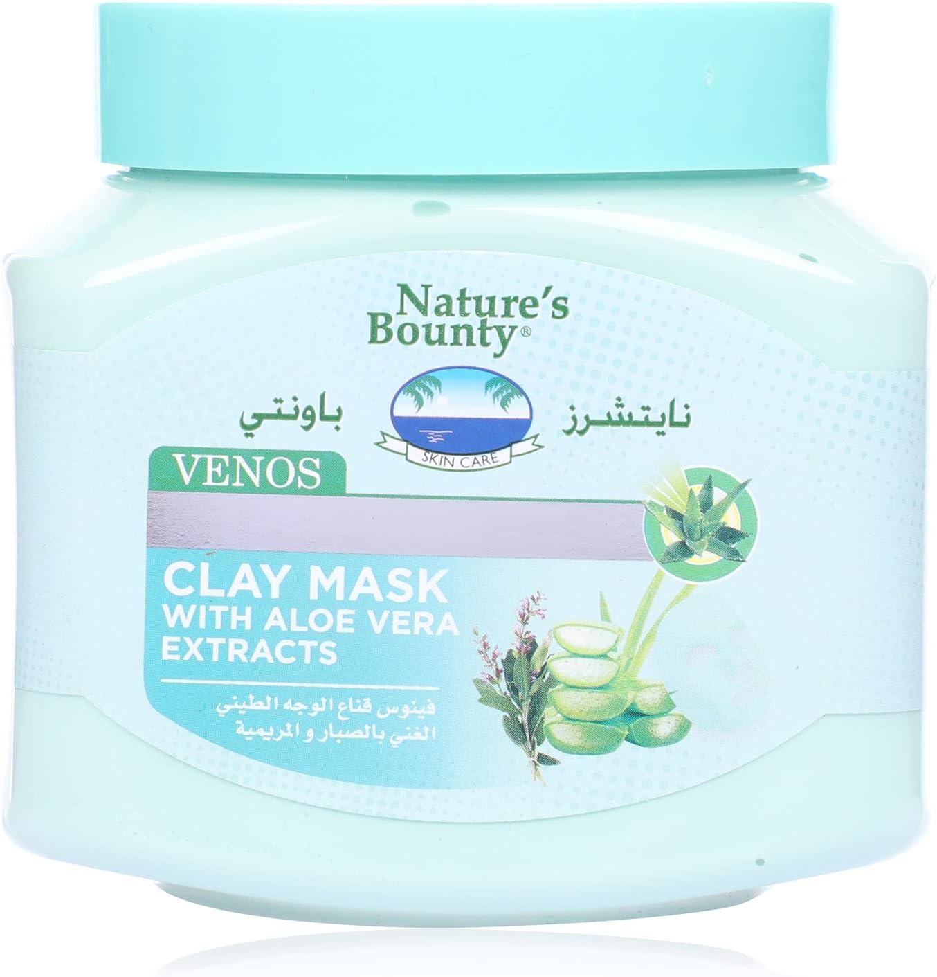 Nature’S Bounty Venos Clay Face Mask With Aloe Vera - 300 Ml