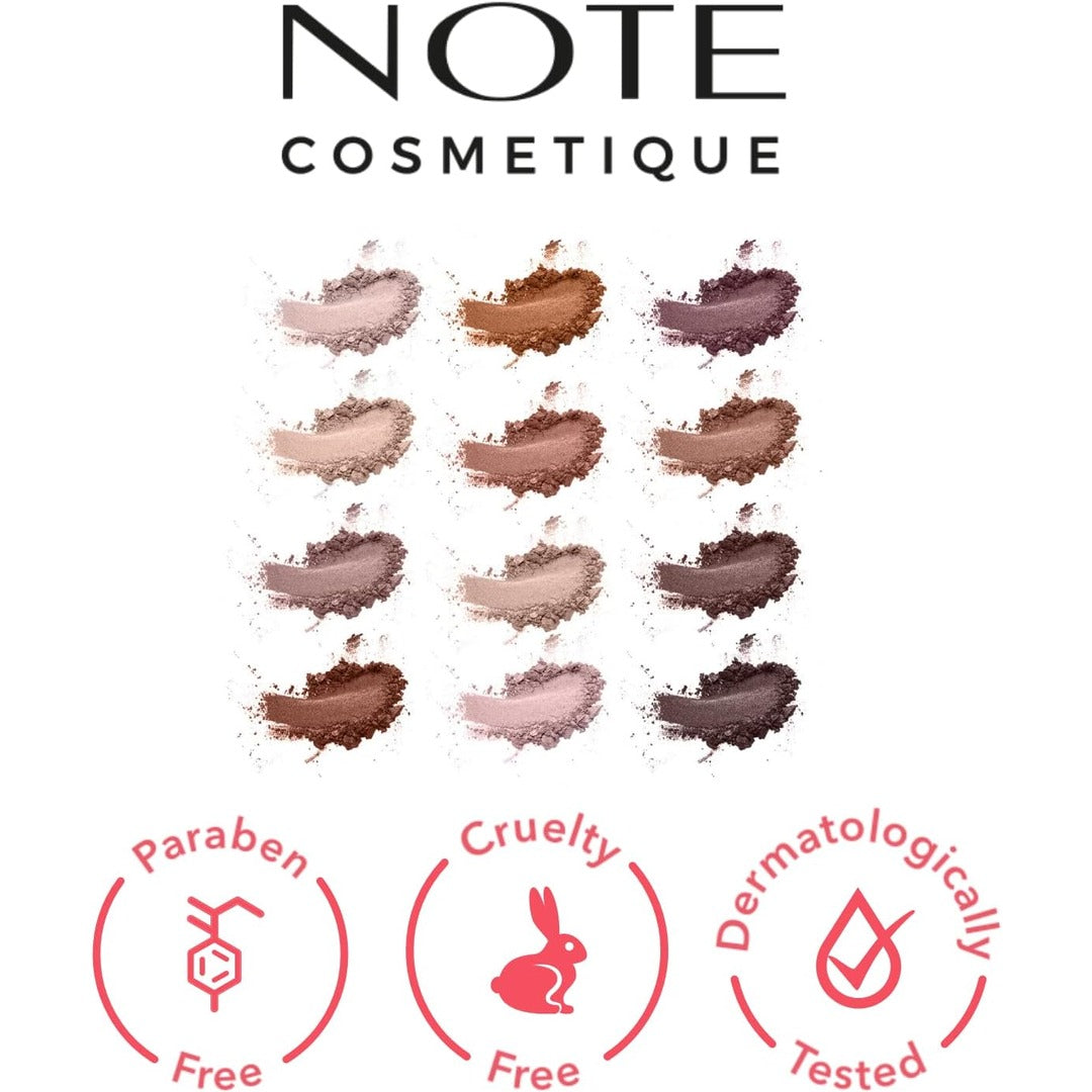 Note Love At First Sight Eyeshadow 201 Daily Routine.