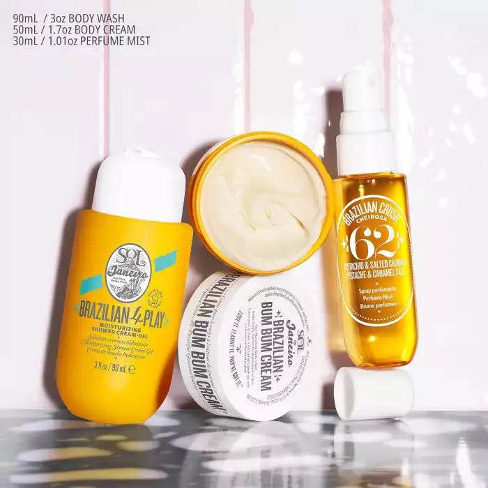 Sol De Janeiro Bum Bum Jet Mini Set (3Pcs)