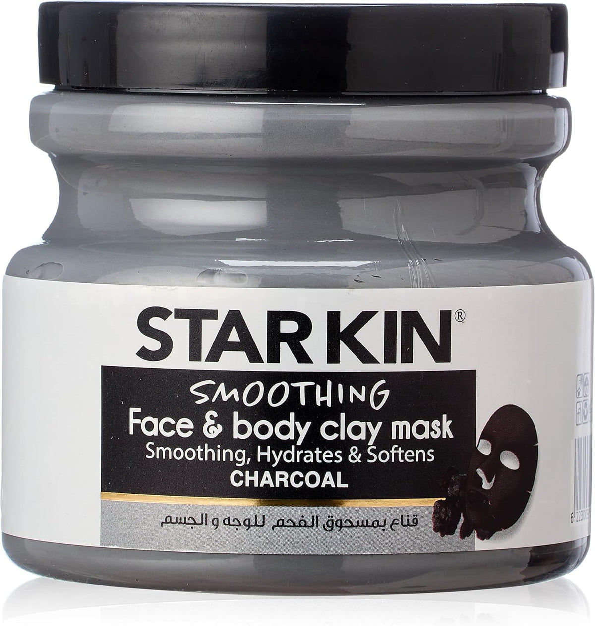 Starkin Face And Body Charcoal Clay Mask 300 G
