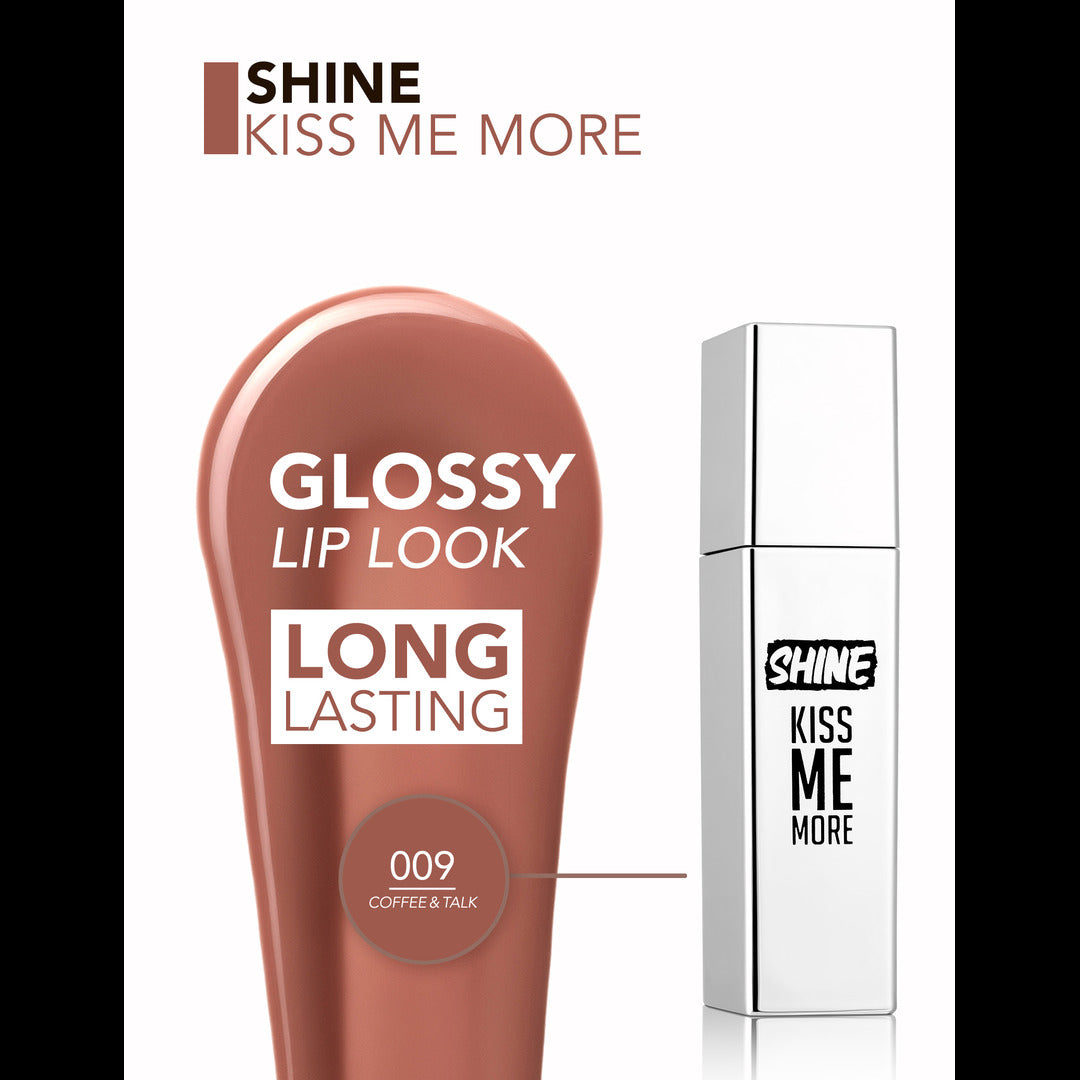 Flormar Shine Kiss Me More Lip Tattoo 009 Coffee Talk.
