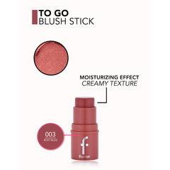 Flormar To Go Blusher Stick 003 Rosy Bliss.