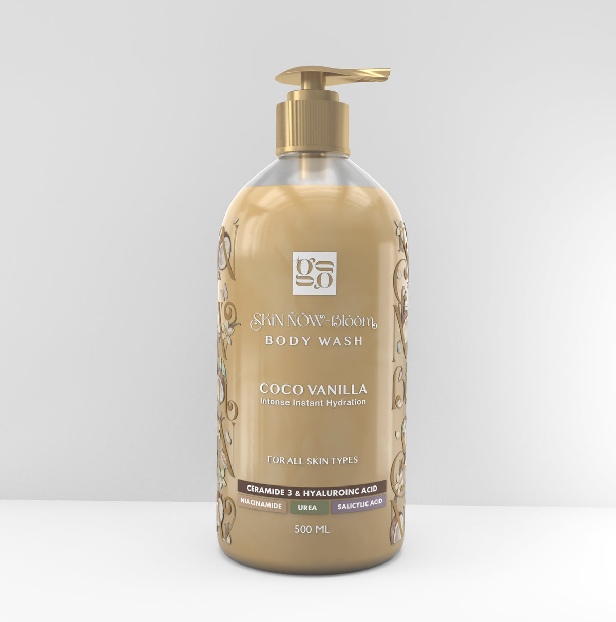 Skin Now Bloom Body Wash Coco Vanilla 500 Ml
