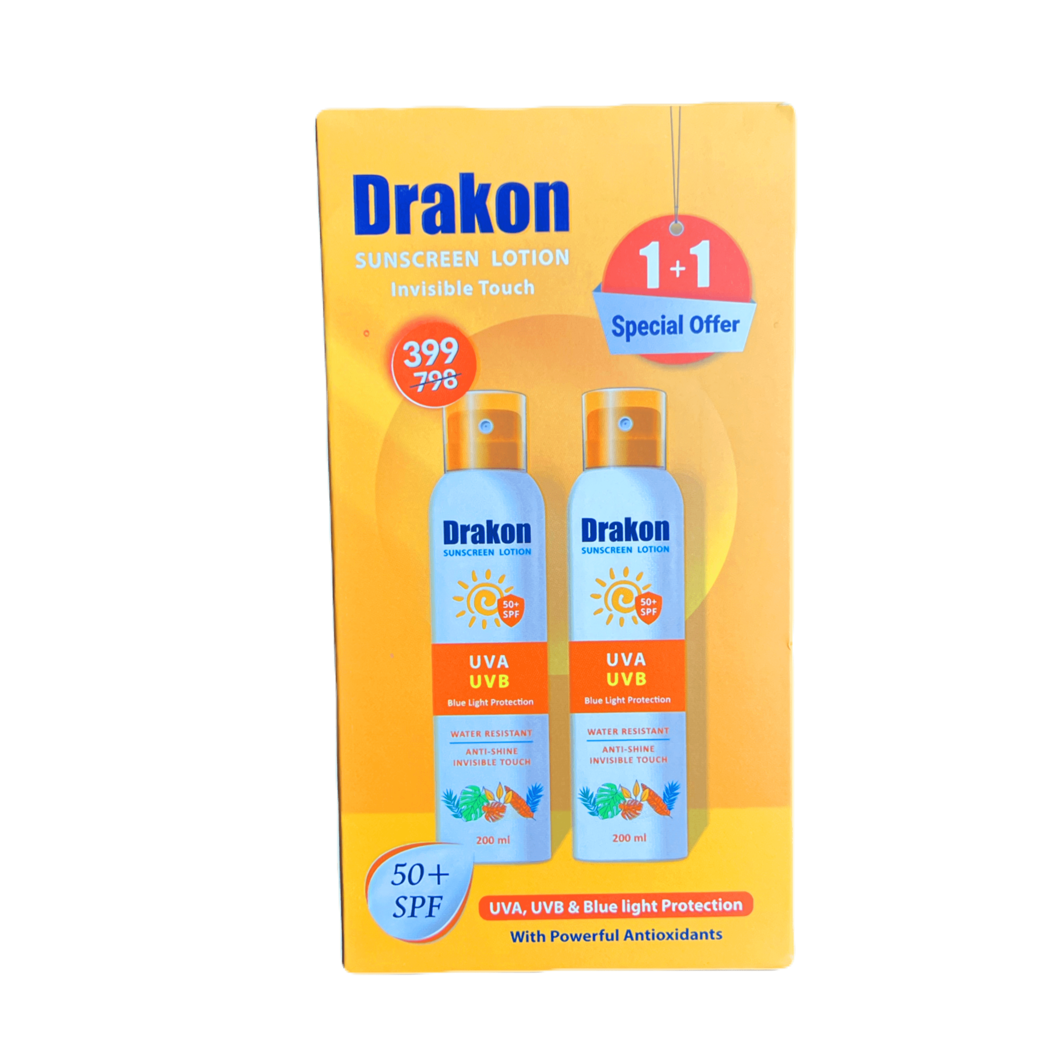 Drakon Sunscreen Lotion Promopack 1+1