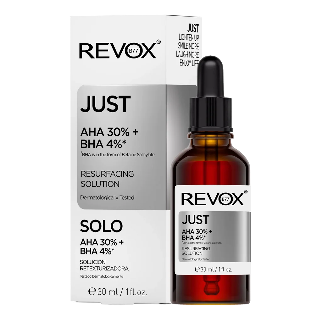 Revox AHA 30% + BHA 4% Resurfacing Solution 30ml