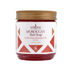 Africana Moroccan Bath Soap Aker Fassi And Eucalyptus Oil 300Gm