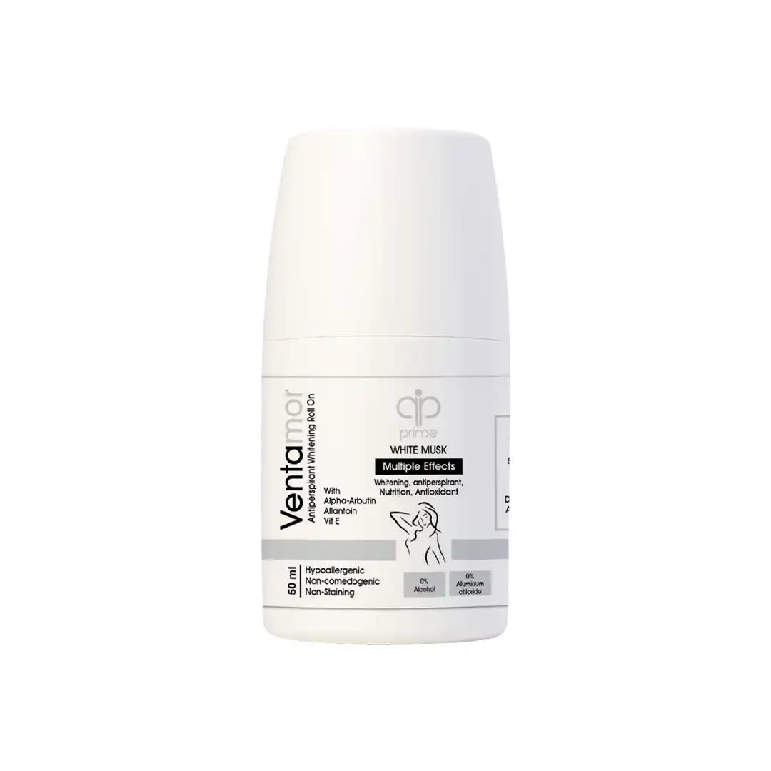 Ventamor Antiperspirant Whitening Roll On White Musk (1+1)