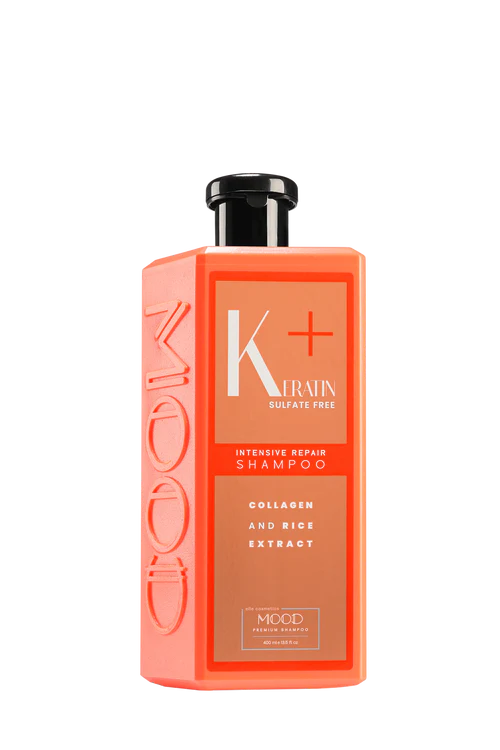 Mood Keratin Plus Intensive Repair Sulphate Free Shampoo 400 Ml