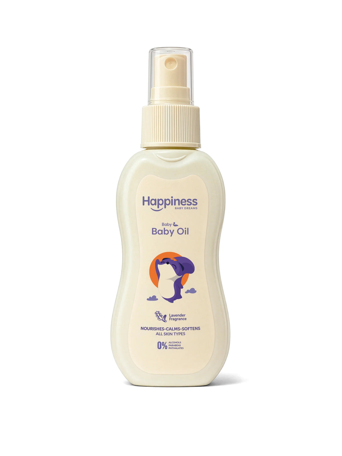 Happiness Baby Oil Lavender 120 mL