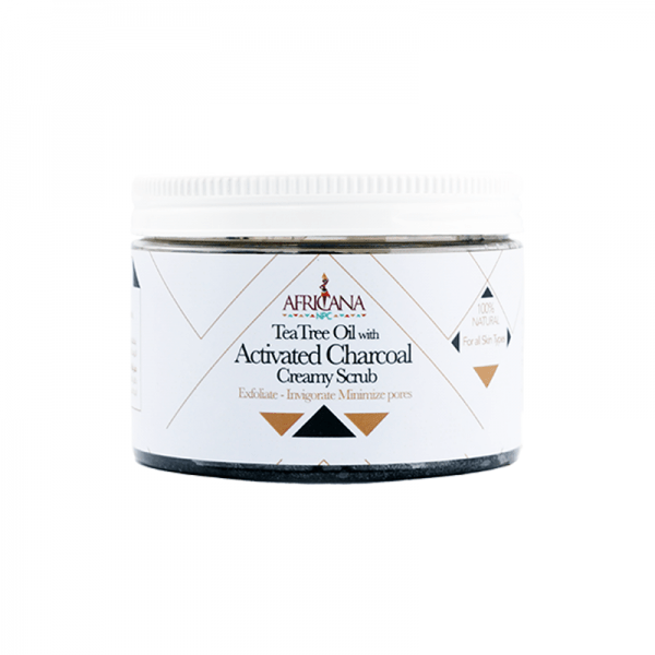 Africana Charcoal Creamy Scrub 120Ml