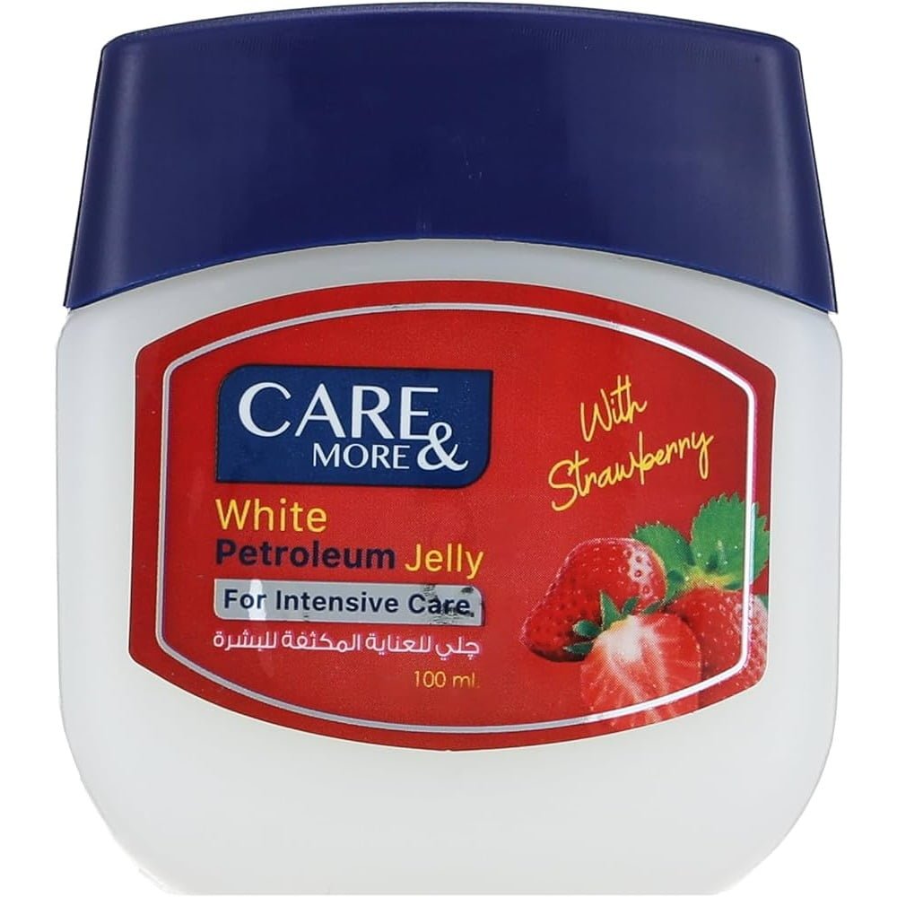 Care & More Strawberry Petroleum Jelly For Intensive Care 100 Ml