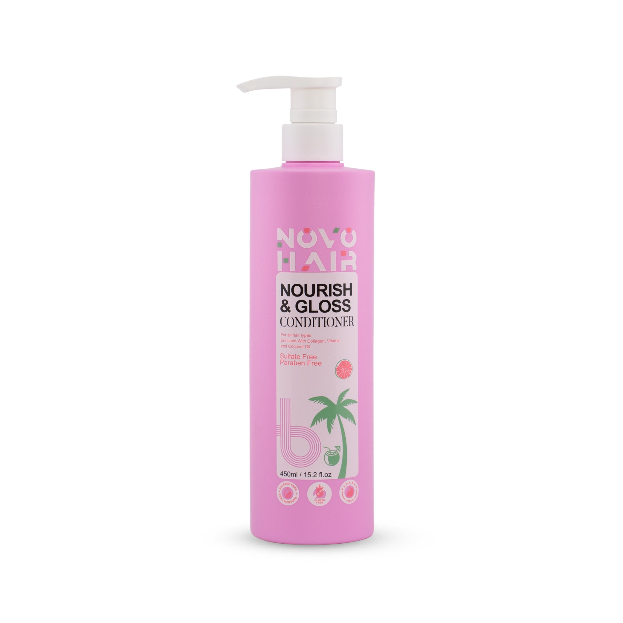 Novo Conditioner Nourish & Gloss 450Ml