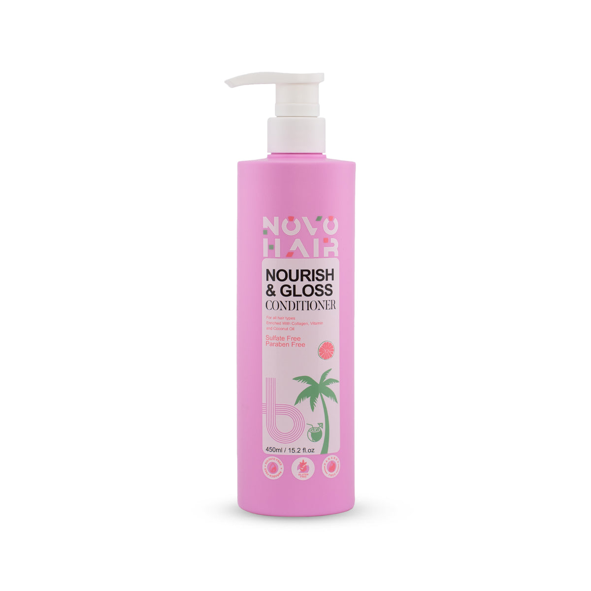 Novo Conditioner Nourish & Gloss 450Ml