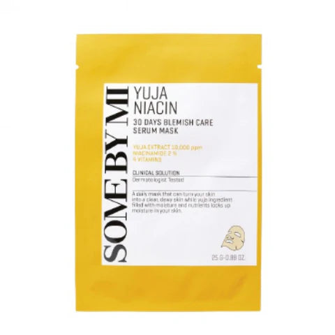 Some By Mi Yuja Niacin 30 Days Blemish Care Serum Mask