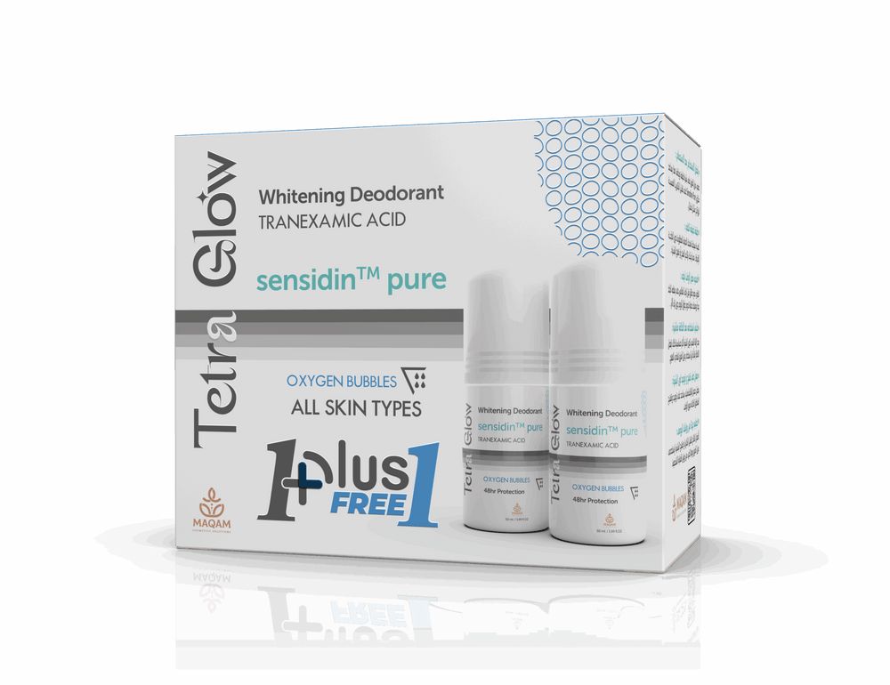 Tetra Glow Deodorant Roll On Oxygen Bubbles Promo Pack Scent: Oxygen Bubbles 100 gm - Dr.Dawood Store