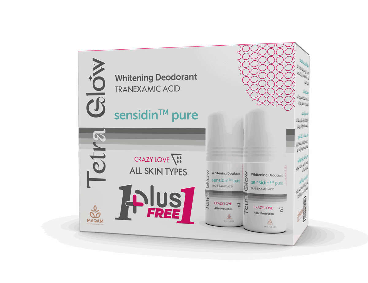 Tetra Glow Deodorant Roll On Crazy Love Promo Pack Scent: Crazy Love 100 gm - Dr.Dawood Store