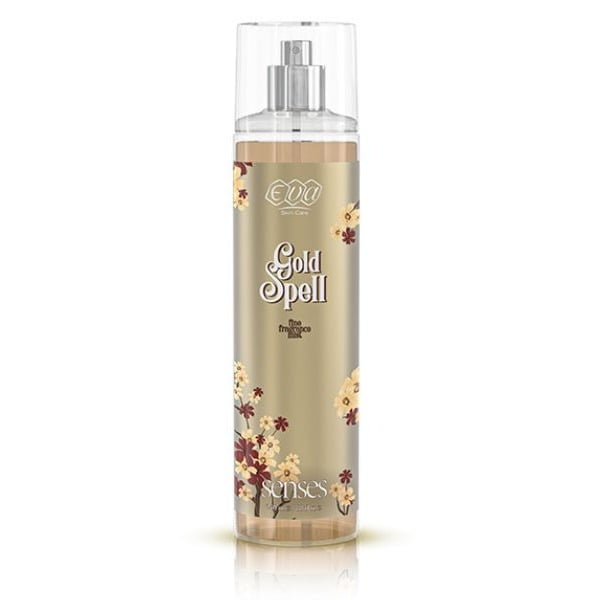 Eva Skin Care Gold Spell Body Splash Senses For Women 240 Ml