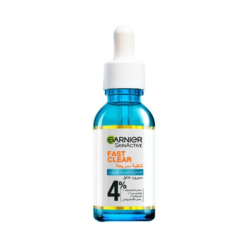 Garnier Fast Clear Serum for acne - prone skin with Salicylic Acid and Vitamin C 30 ml - Dr.Dawood Store