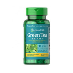Puritans Pride Green Tea Standardized Extract 315 Mg 100 Capsules