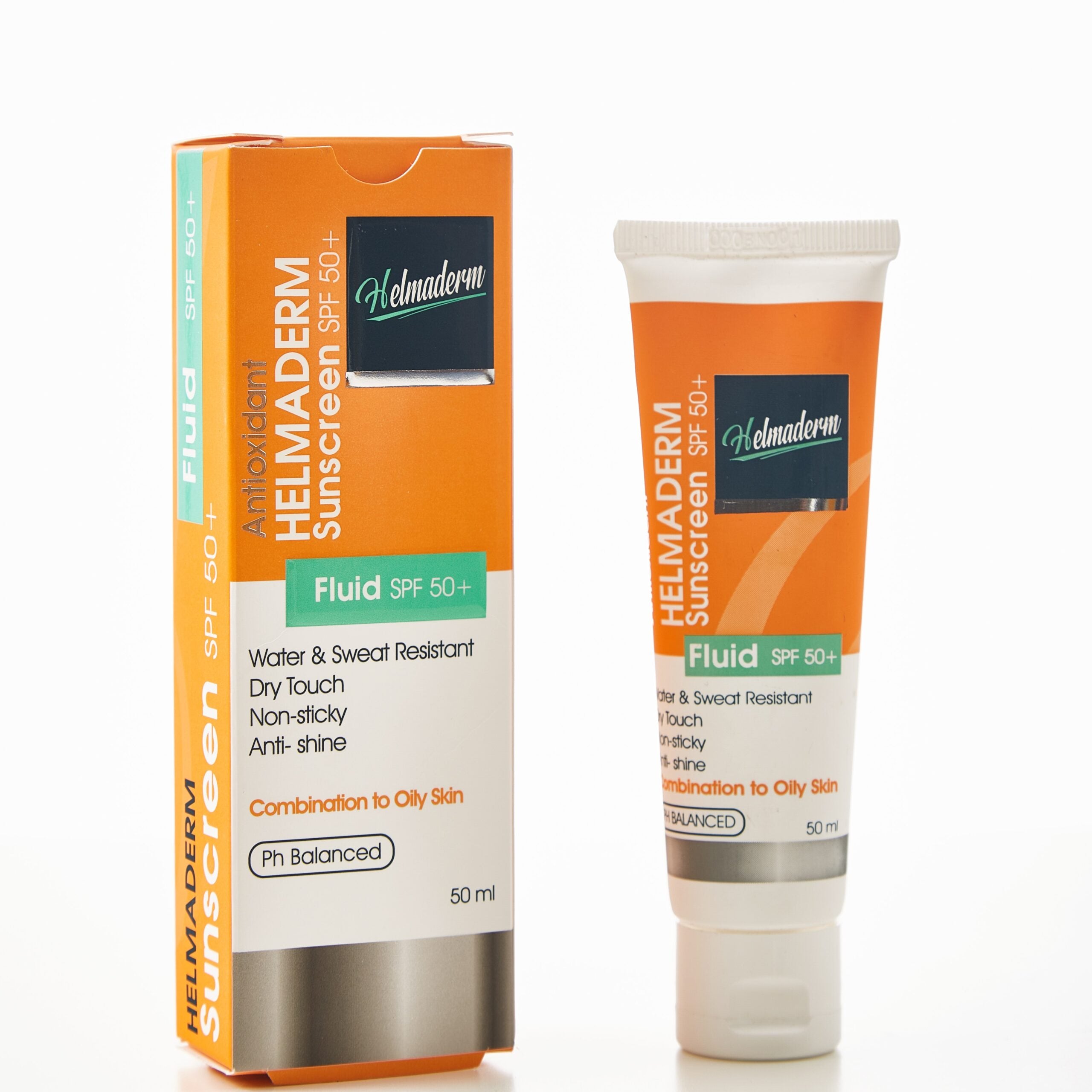 Helmaderm Sunscreen Fluid Spf50+ 50 Ml