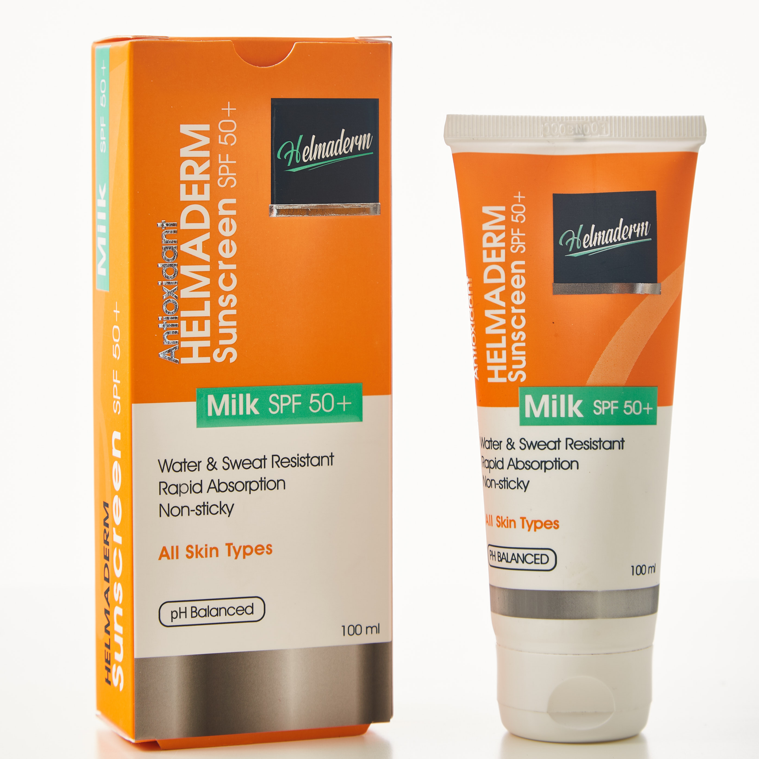Helmaderm Sunscreen Milk Spf50+ 100 Ml