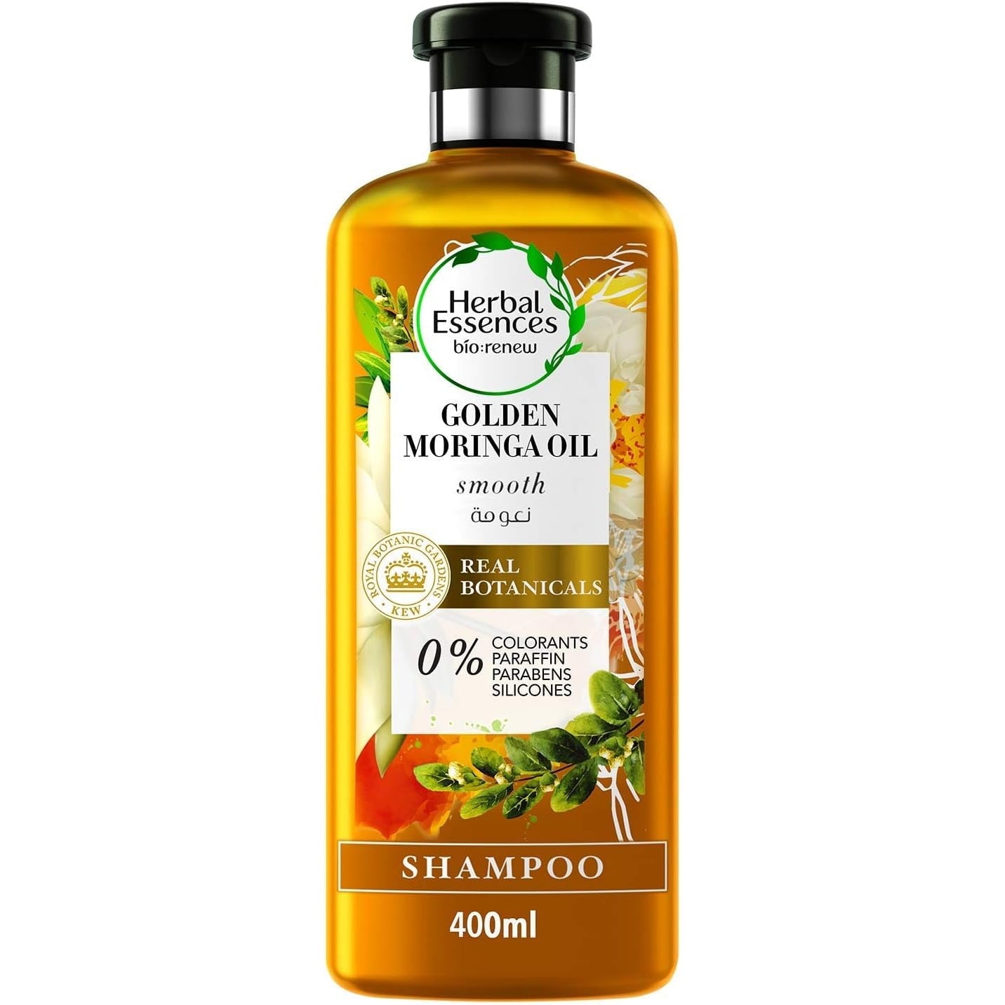 Herbal Essences Bio Renew Smooth Golden Moringa Oil Shampoo 400Ml