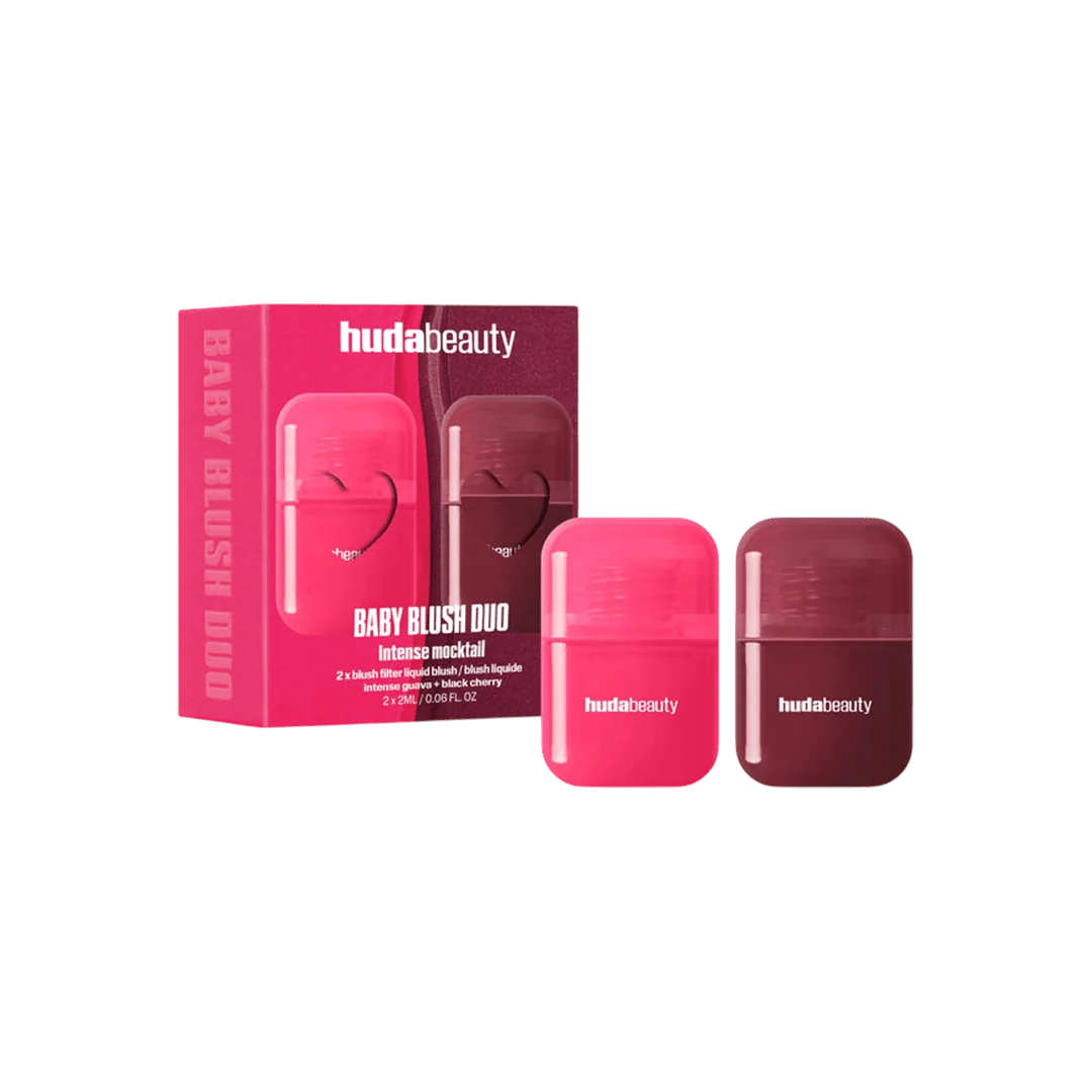Huda Beauty Baby Blush Duo Kit - Intense Mocktail.
