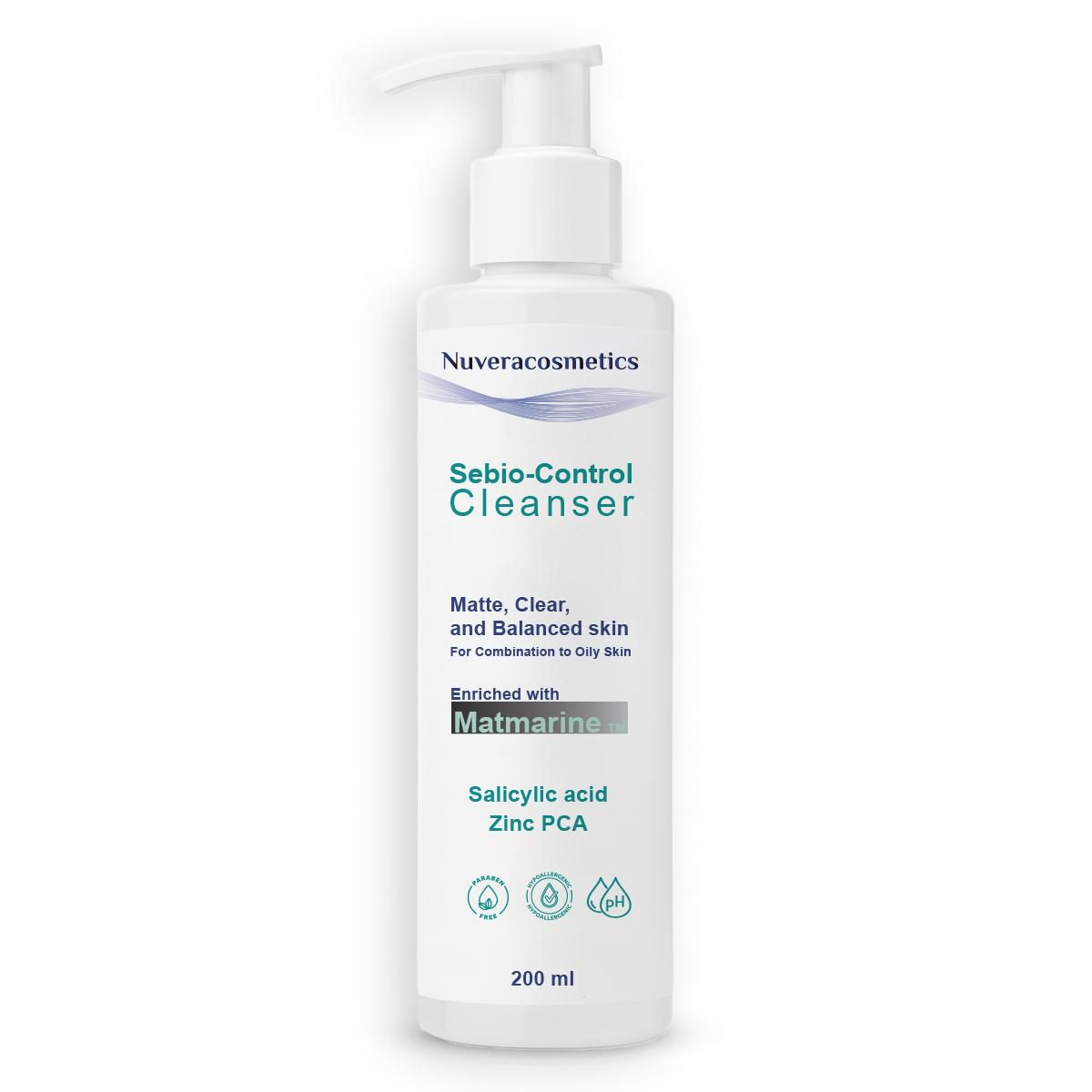 Nuvera Sebio-Control Cleanser 200Ml