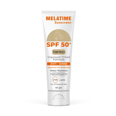 Melatime Sunscreen Spf 50+ Tinted 60Gm