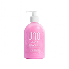 Uno Clear Shower Gel - Twist Berries 500Ml