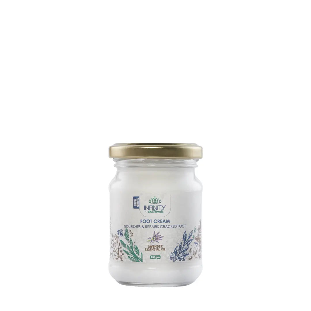 Infinity Naturals Foot Cream Lavender Essential Oil