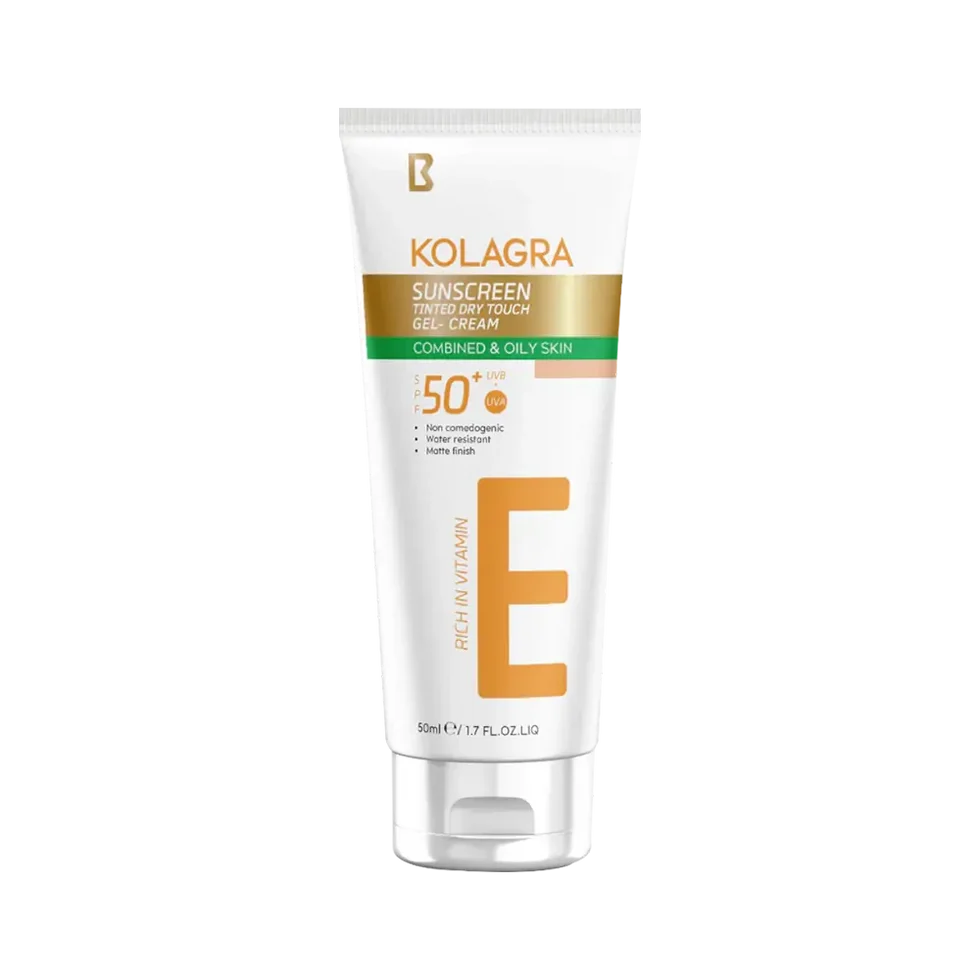 Kolagra Sun Screen Gel Cream Tinted 50Ml