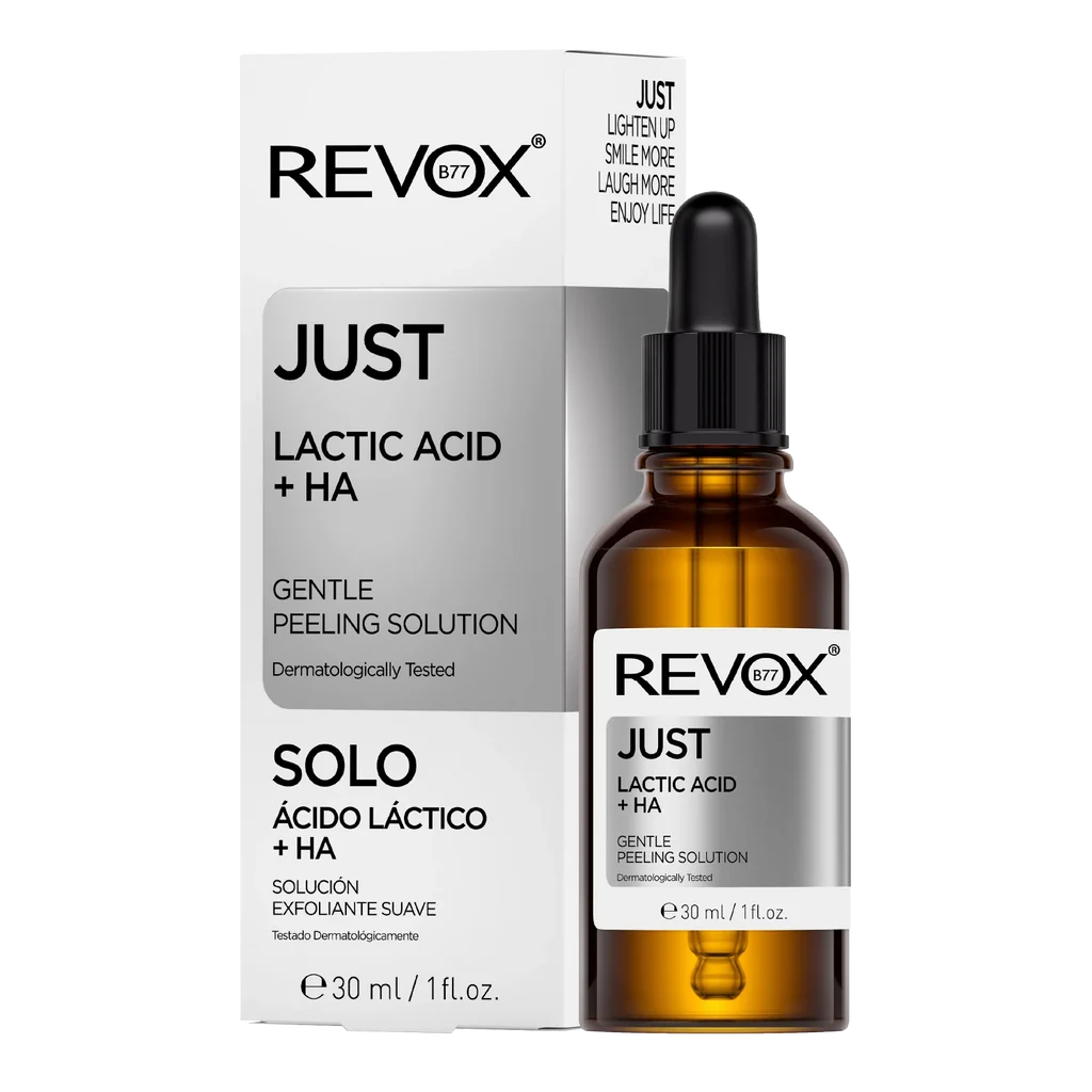 Revox JUST Lactic Acid + HA Peeling Solution 30ml