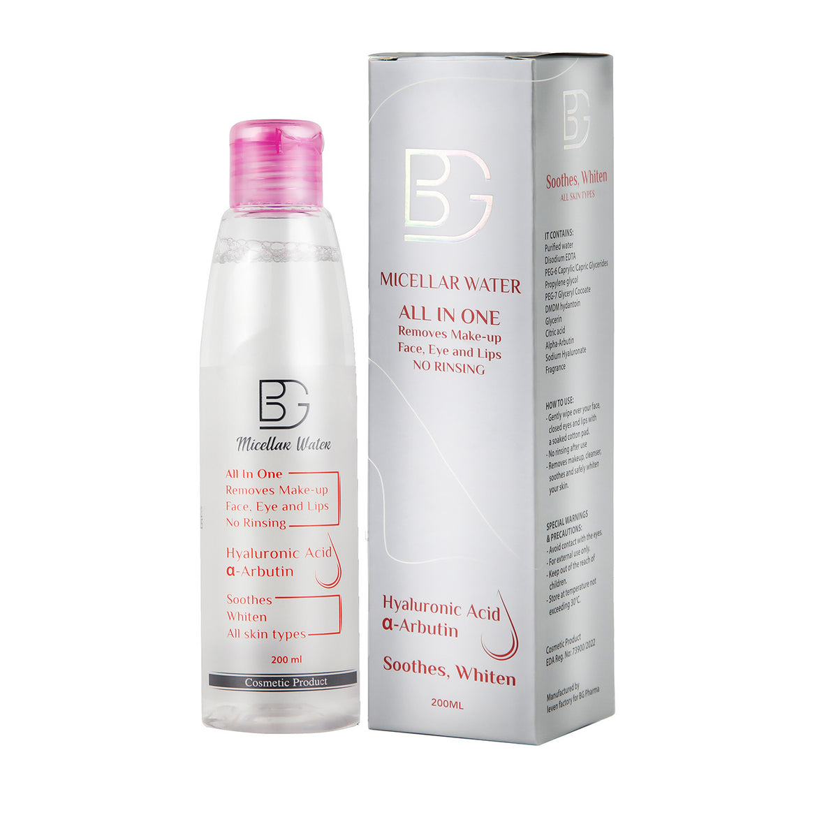Bg Micellar Water 200Ml