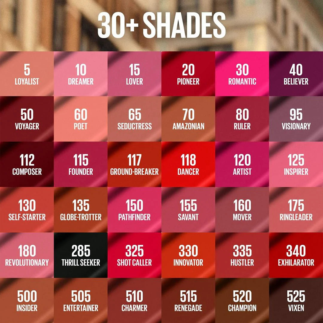 Maybelline Superstay Matte Ink Lipstick 165 Successful.